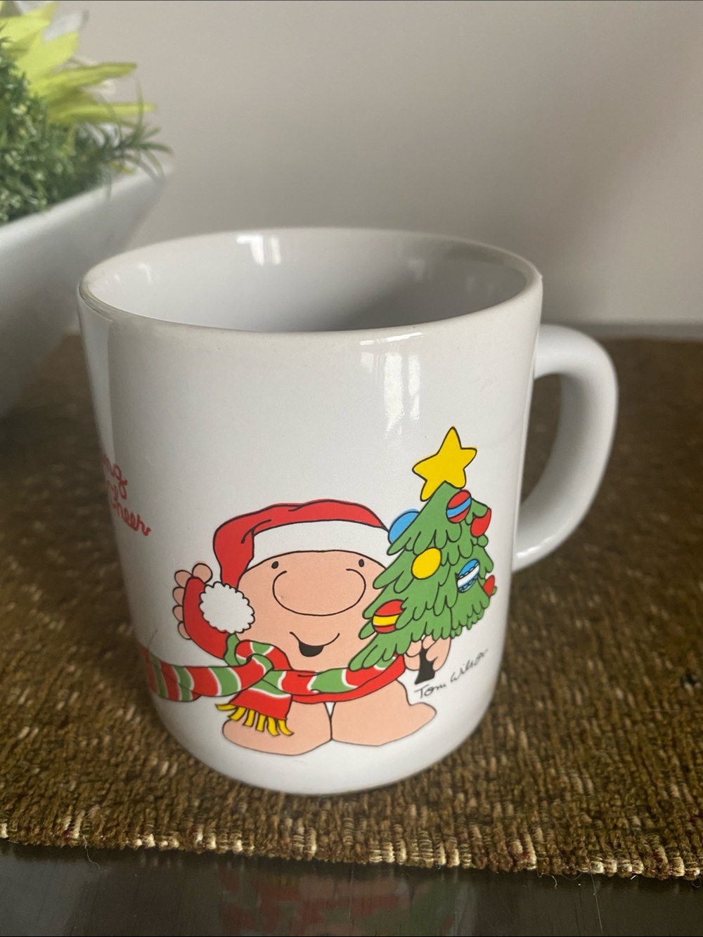New🌈 1980 Ziggy Christmas Ceramic Mug by Tom Wilson holiday gifts